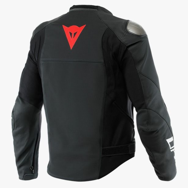 Dainese Sportiva Perf. Leather Jacket Black Matt : Delivery in 5 days